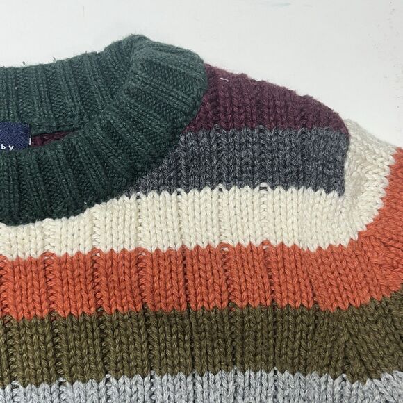 Baby Gap Toddler Boys Striped Pullover Sweater Size 18-24 Mo Preppy 2005 EUC - Picture 4 of 9